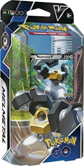 Melmetal V kaart in Pokémon GO verpakking