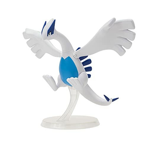 Lugia figuur met uitgespreide vleugels