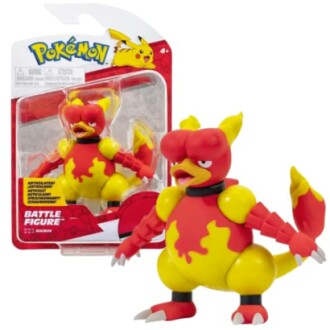 Pokémon Magmar actiefiguur met verpakking