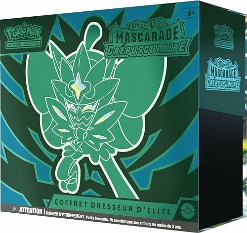 Pokémon Mascarade Crépuscule Elite Trainer Box verpakking