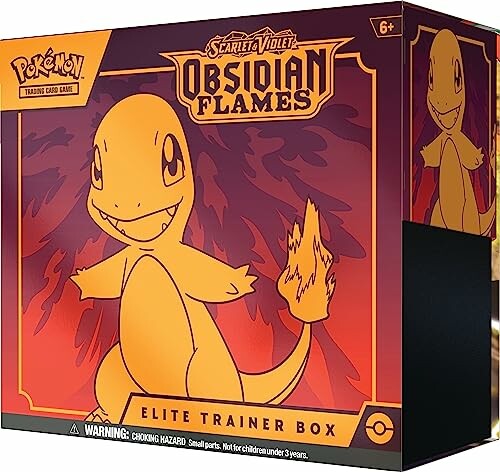 Elite Trainer Box met Charmander van Pokémon Obsidian Flames