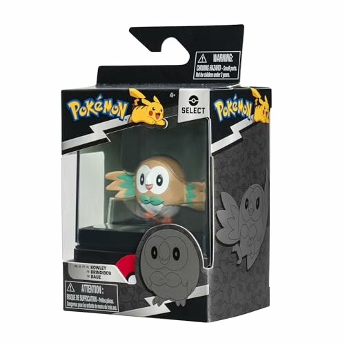 Pokemon Rowlet figuur in doos