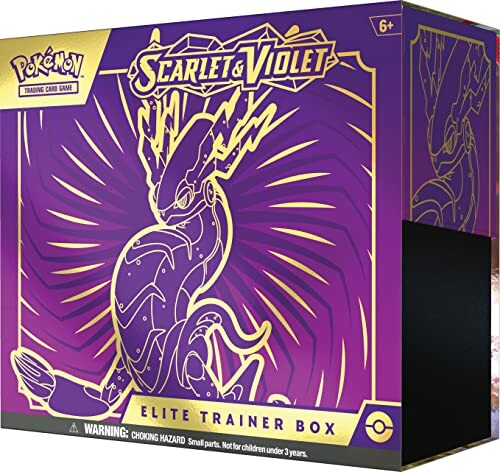 Pokémon Scarlet en Violet Elite Trainer Box verpakking