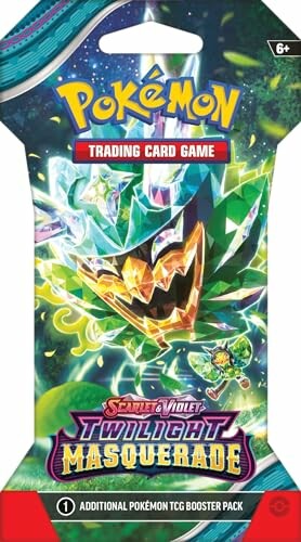 Pokemon kaartspel booster pack met Twilight Masquerade thema