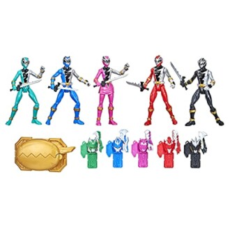 Power Rangers actiefiguren met accessoires