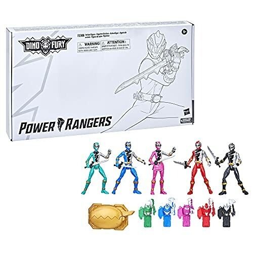 Power Rangers Dino Fury 5 Team Multipack