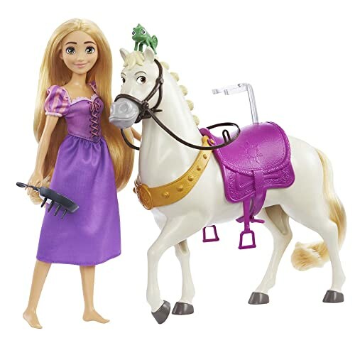 Rapunzel Pop met Maximus Paard