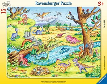 Ravensburger Kinderpuzzle - Die kleine Dinosaurier