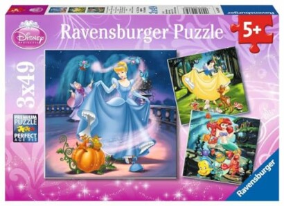 Disney puzzel met Assepoester en andere sprookjesfiguren