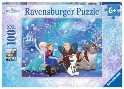 Disney Frozen puzzel met Elsa, Anna, Kristoff, Olaf en Sven