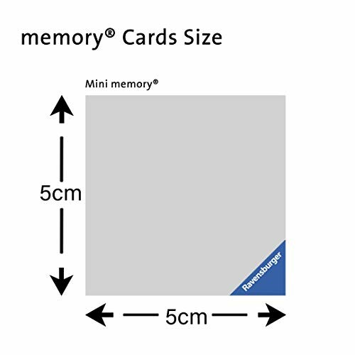 Afbeelding van een Ravensburger memory kaart van 5 bij 5 cm