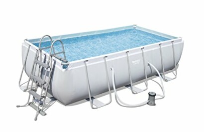 Bestway Rechthoekige Power Steel Pool Set