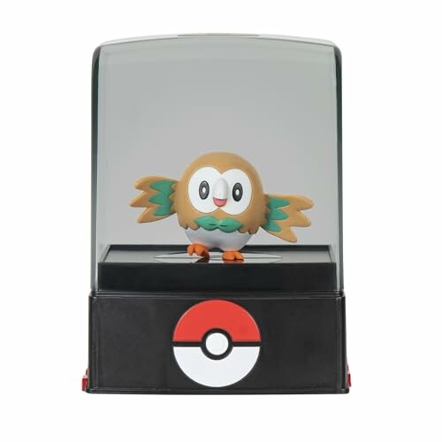 Rowlet-figuur in displaydoos