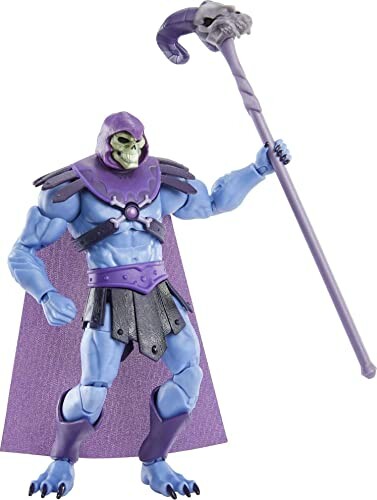 Skeletor actiefiguur met staf