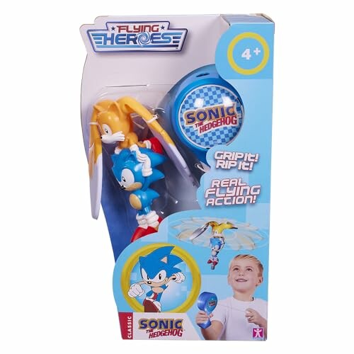 Sonic het Vliegende Helden speelgoed in verpakking