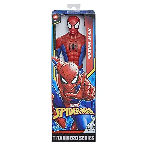 Spider-Man actiefiguur in doos van Titan Hero Series