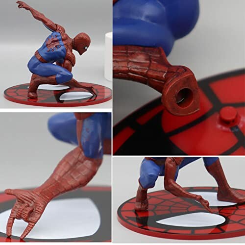 Spider-Man actiefiguur in verschillende houdingen