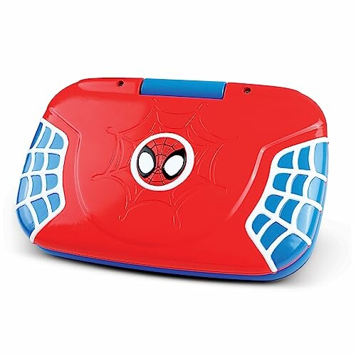 Rode en blauwe tablet hoes met Spiderman thema