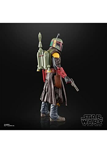 Star Wars actiefiguur van Boba Fett in profiel