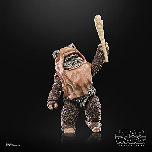 Ewok actiefiguur met staf