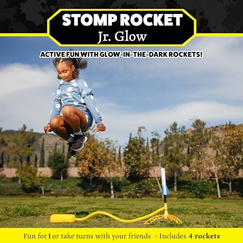 Stomp Rocket Jr. Glow