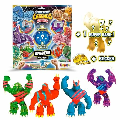 CRAZE Stretchy Legends Mini Multipack