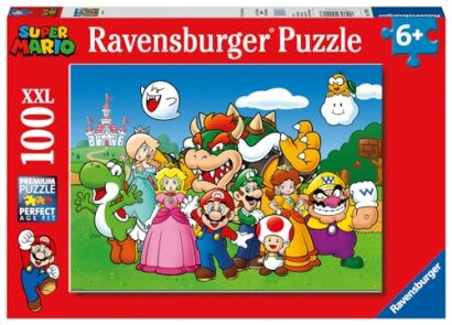 Super Mario Ravensburger puzzel met personages