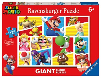 Super Mario Ravensburger puzzel met personages