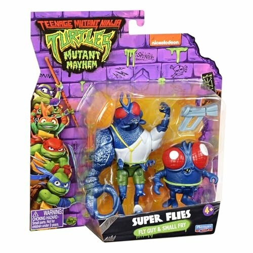 Teenage Mutant Ninja Turtles Actie Figuren Super Flies