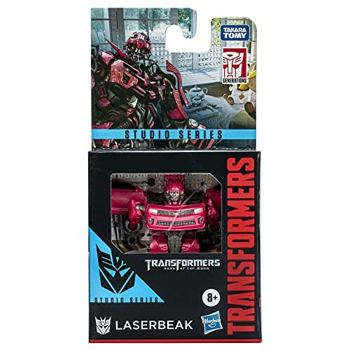 Transformers Laserbeak actiefiguur verpakking