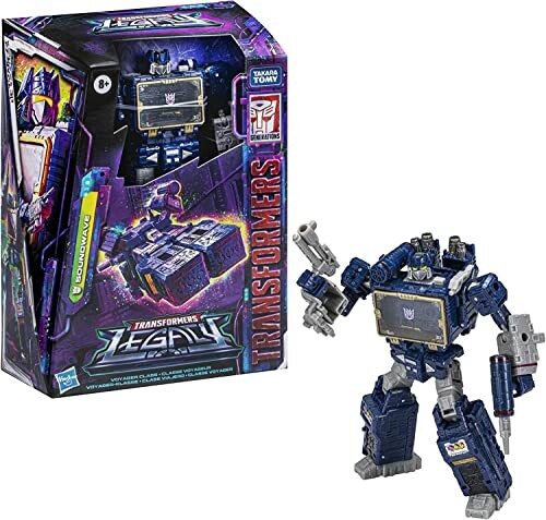 Transformers Legacy actiefiguur en verpakking