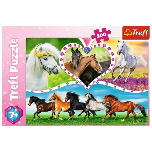 Trefl Puzzel, Prachtige Paarden