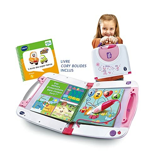 Kind met VTech educatief speelgoed en boeken