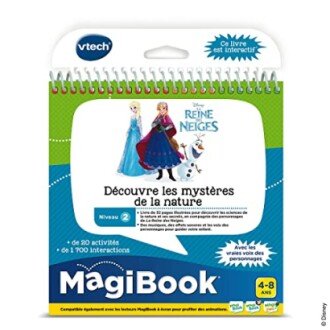 Interactief boek met Frozen personages voor kinderen.