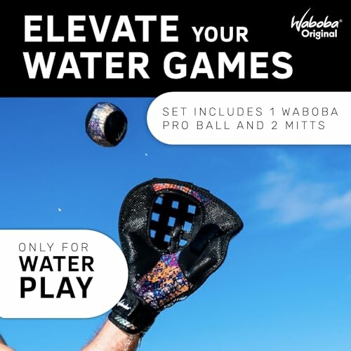 Waboba water speelset met bal en handschoenen