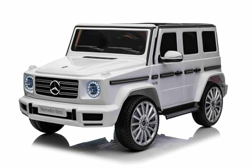 Witte Mercedes-Benz speelgoedauto