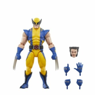 Wolverine actiefiguur met verwisselbare handen en hoofd