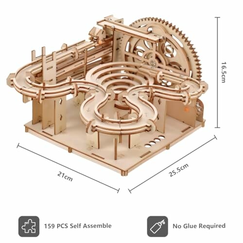 HOTUT Marmeren Run 3D Puzzel Houten